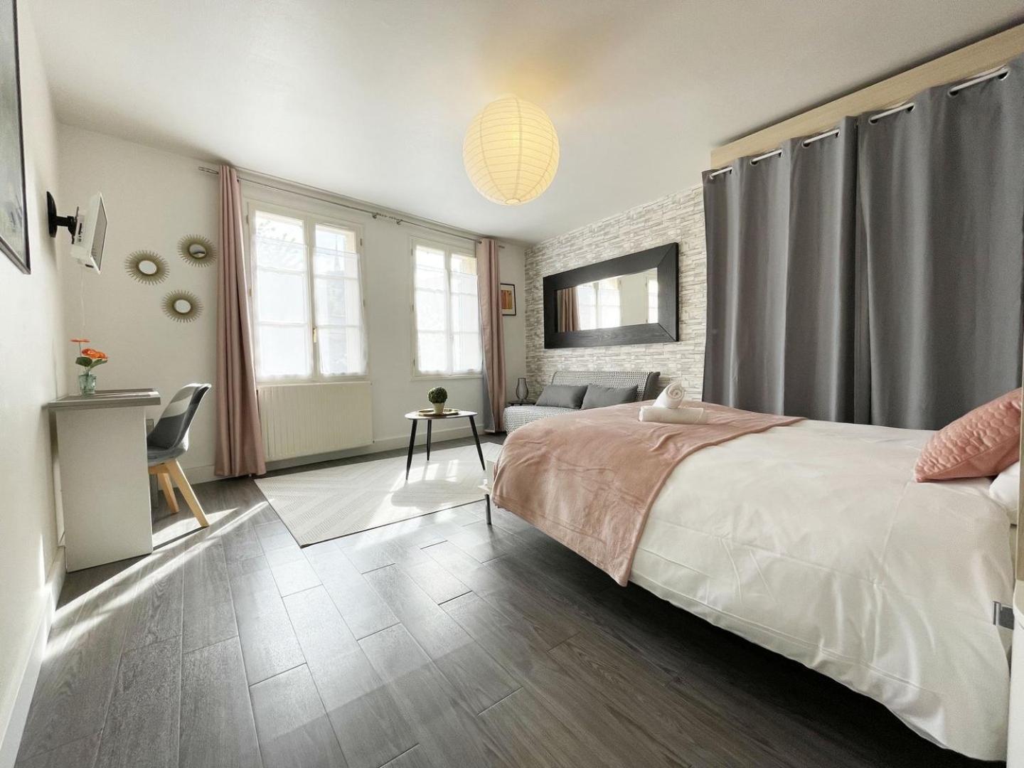 Apartamento L'Aviateur - Self Check In Chartres Exterior foto